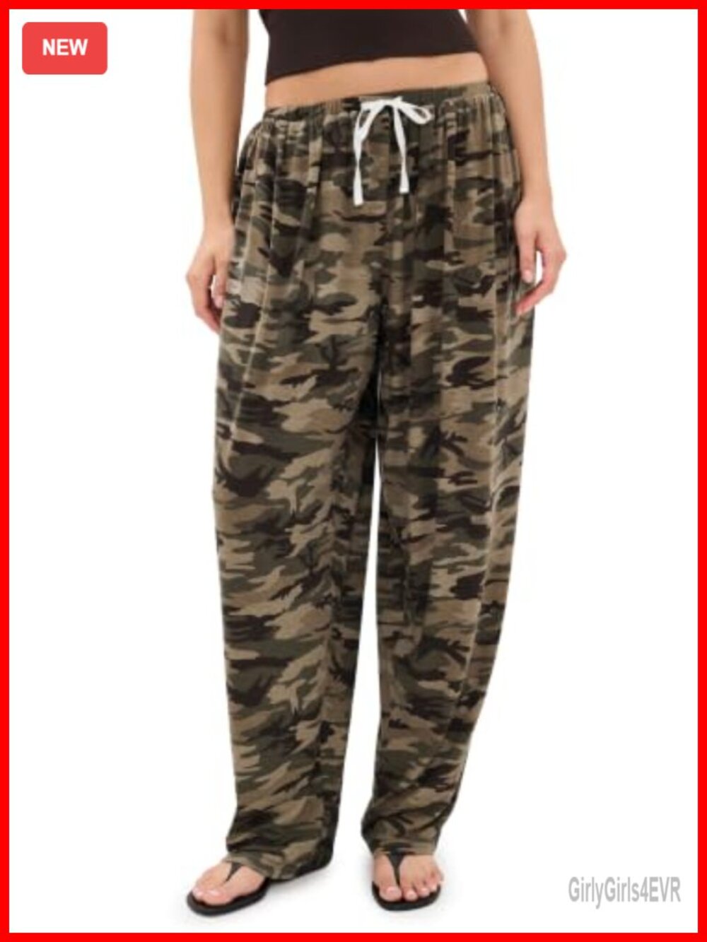 Lioness Aura Pants High Rise Super-Stretch Jersey Camo Print